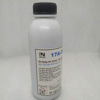 Mực Nạp, Mực chai LN 17A 30A Dùng cho hộp mực HP 17A, 30A, Canon 051, 047, 050  trọng lượng 65g - Hàng chính hãng