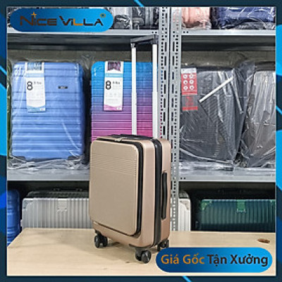 Vali Doanh Nhân NiceVilla Cao Cấp Đựng Laptop 15.6inch Hai Mẫu Tùy Chọn