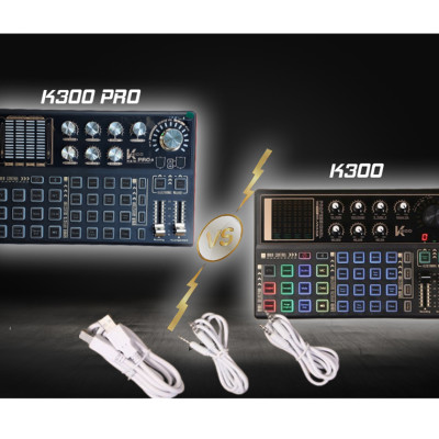 Sound Card thu âm K300 Pro ( Hàng Chính Hãng )