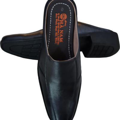 Dép Sabo Nam Dép Bít Đầu Nam Da Bò Thật HÀ NAM Cao Cấp GSB2039