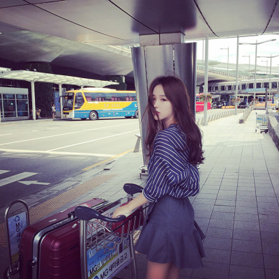 Áo Sơ Mi Nữ Tay Dài Sọc Cách Tân