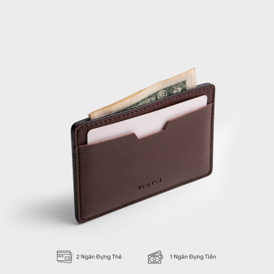 Ví Trita ( Thời trang nam đựng namecard tiện lợi - Ví da Liberal RVN11 )