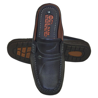 Dép Bít Mũi Nam HÀ NAM Da Bò Thật Cao Cấp GSB2100