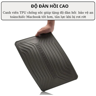 Túi Bảo Vệ Laptop, đệm Chống Sốc Laptop, túi chống sốc chống thấm nước chống va đập size 13.6 inch / 14.2 inch WIWU