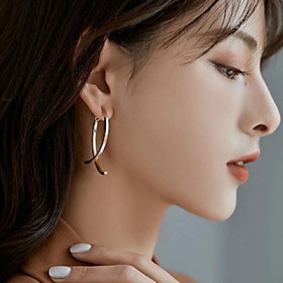 Earrings đeo tai cho nữ kim loại dáng dài 