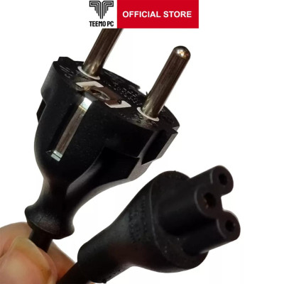 Cáp Dây Nguồn Tương Thích Cho Các Loại Sạc Laptop - Chân Tròn 2 Chấu - Chịu Tải Từ 45w - 180w - Hàng Nhập Khẩu New Seal