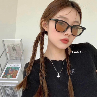 Kính mắt thời trang nam nữ Tomy nâu nhạt sành điệu