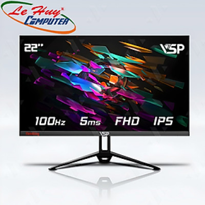 Màn hình máy tính VSP V2205H 22inch FullHD 100Hz 5MS IPS Đen Hàng Chính Hãng