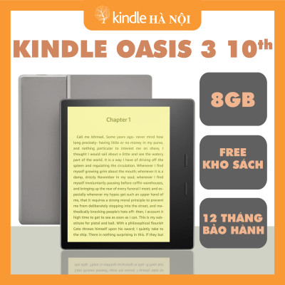 Máy đọc sách All New Kindle Oasis 3 - Hàng nhập khẩu
