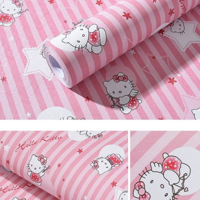 Giấy dán tường Mèo Hồng WP0074 10M 