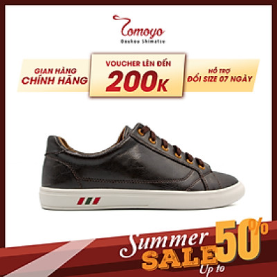 Giày Sneaker Nam Tomoyo Lót Da Cừu TMN10902