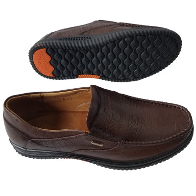 Giày Mọi Nam Da Bò Thật BIGGBEN Cao Cấp GM313