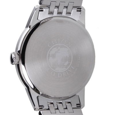 Đồng Hồ Nam Citizen Dây Thép Không Gỉ AW1230-51E - Mặt Đen (Sapphire)