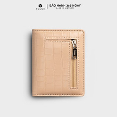 Ví Yuumy ( Thời trang nữ xinh xắn kéo khóa cách điệu - Ví da Seasand YV97 )