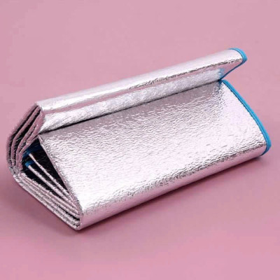 Chiếu Bạc Ngủ Trưa Văn Phòng, Tấm Thảm Trải Lót Bạc Gấp Gọn Cách Nhiệt Du Lịch