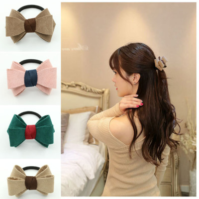 Dây buộc tóc nữ thắt nơ cao cấp [Set 3 dây] NASI dễ thương phong cách hàn quốc thun cột tóc nữ bền đẹp phụ kiện tóc giao ngẫu nhiên