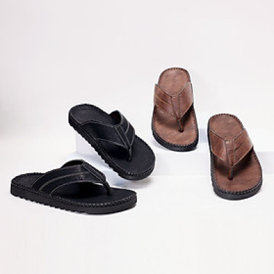 Dép Kẹp Nam da PABNO PN21043