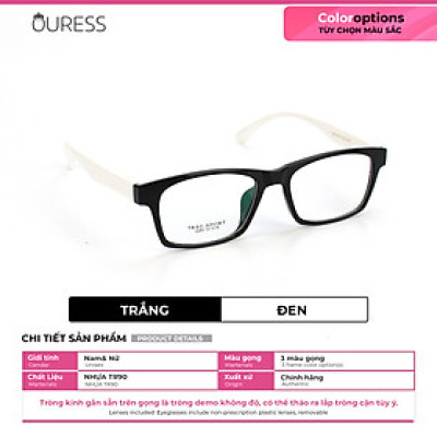 Gọng Kính TR90 Siêu Nhẹ Mềm Dẻo Siêu Bền Thời Trang  – Hàng Chính Hãng TR2267