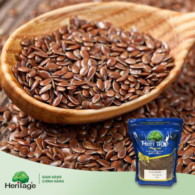 500g Hạt Lanh Heritage- Hạt dinh dưỡng vì sức khỏe