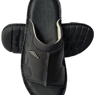 Dép Nam BIGGBEN May Đế Da Bò Thật DN119