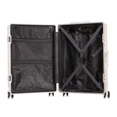 Vali Khung Nhôm Khóa Sập Kèm Áo Bọc Thời Trang 20inch & 24inch