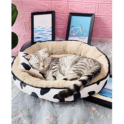 NỆM BÒ SỮA TRÒN SIÊU ÊM MỀM MỊN DƯỚI 6KG DÀNH CHO THÚ CƯNG CHÓ MÈO