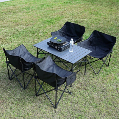 [HCM] Ghế Gấp Gọn Du Lịch, Dã Ngoại – Khung Thép Chịu Lực 120kg, Vải Oxford Bền Bỉ, Kèm Túi Đựng