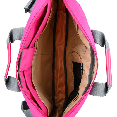 Cặp Đeo Laptop Editor Briefcase Mikkor EB 008 - Hồng