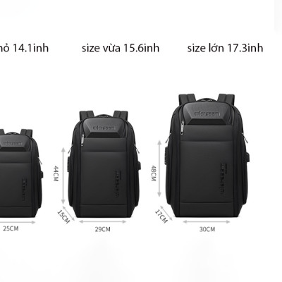 Balo nam balo laptop nam công sở chống trộm chống nước thời trang cao cấp phong cách mới