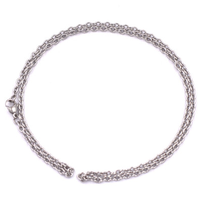 Dây Chuyền Inox Size 2MM, 3MM Bền Đẹp, Chắc Chắn