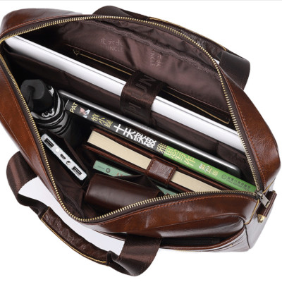 Túi xách nam da bò thật - túi xách nam da bò thật cao cấp ( 15,6")