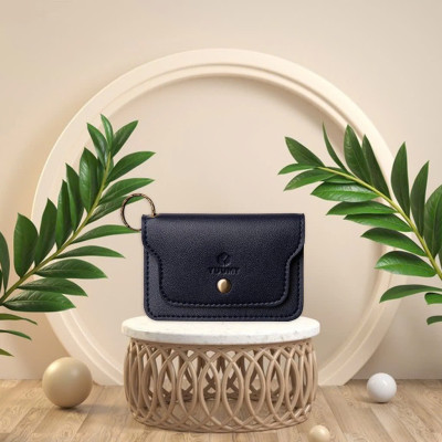 Ví cầm tay thời trang đa năng MÀU ĐEN Móc khóa