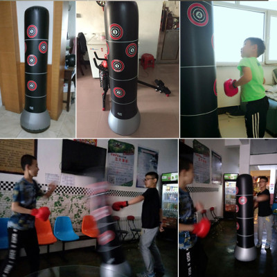 Vỏ Trụ Đấm Bốc Tự Cân Bằng Cao Cấp – Kèm Bộ Bơm Hơi – Chính Hãng miDoctor – Trụ Đấm Bốc Tự Cân Bằng - mi01