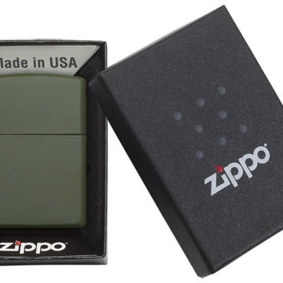 Bật Lửa Zippo Green Matte 221