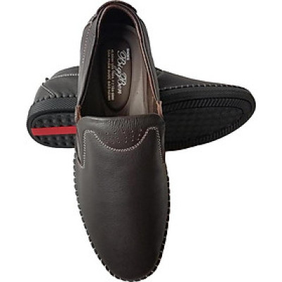 Giày Mọi Nam BIGGBEN Da Bò Thật Cao Cấp GM113