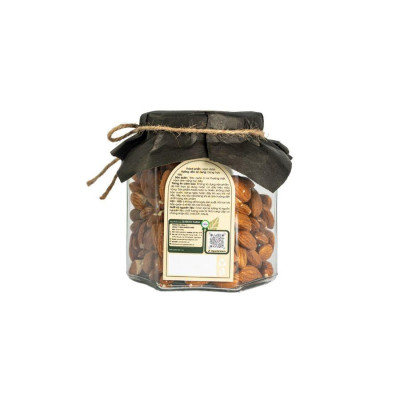 Hạt hạnh nhân GARDEN FARM hũ 500g