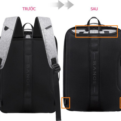 Ba lô thông minh đa năng siêu cao cấp nam sạc USB tiện dụng chứa máy tính 14 đến 17 inh