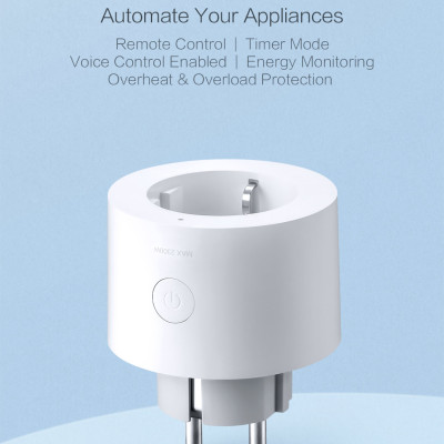 Ổ cắm thông minh Aqara Smart Plug SP-EUC01 chuẩn EU - Bản Quốc Tế - Hàng Chính Hãng