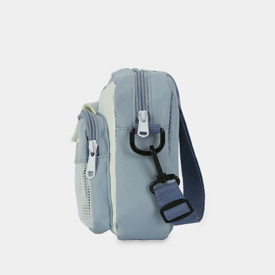 Túi đeo chéo nữ đi chơi, túi xách nữ đeo vai messenger kèm huy hiệu hoạt hình dễ thương IDIGO FF6 - 2017