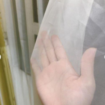 Rèm Voan Trắng Tinh Khiết, Loại 1, Vải Treo Tường Trang Trí Decor Phòng Ngủ