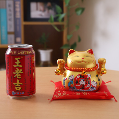 Mèo thần tài may mắn ,mèo lục lạc thu hút tài lộc có khe để tiền , kèm đệm cao để bàn hoặc làm quà tặng , trang trí bàn làm việc rất đẹp và ý nghĩa 