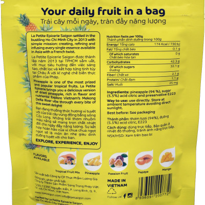 Thơm Sấy Dẻo La Petite Epicerie Saigon - 100g