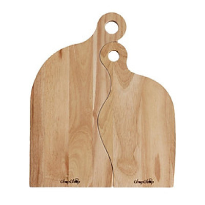 Bộ Đôi Thớt Mẹ Con ChopChop - Gỗ Đức Thành - 02991