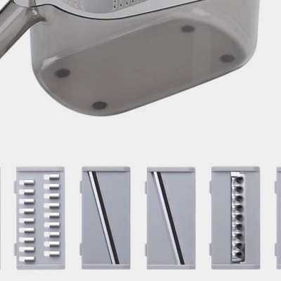 Dụng cụ rổ bào có chậu, nạo củ quả tiện lợi 3in1 Eco2025 Cao Cấp ( Hàng Xịn )