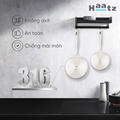 Quánh Inox 316 đúc nguyên khối Hàn Quốc vung kính đáy từ bảo hành 5 năm