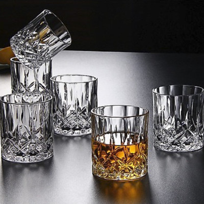 Bộ 6 ly thủy tinh chịu nhiệt cao cấp dùng uống nước hoặc rượu tây vân sao