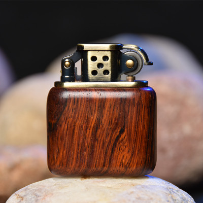 Vỏ Hột Quẹt Bật Lửa Xăng Đá Zorro Gỗ Z506G Đẹp Độc Lạ - Dùng Xăng Bấc Đá Cao Cấp