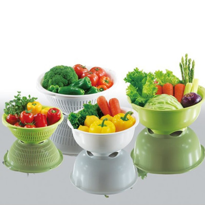 Chậu lót tròn Sanada Seiko 3.6L, kiểu dáng đơn giản, màu sắc tươi sáng, đẹp mắt -nội địa Nhật Bản 