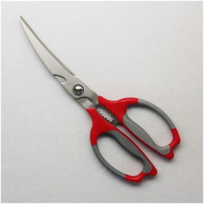 Combo cây kéo cắt gà cao cấp Nikken Mate + 2 búi cọ xoong nồi 30g - made in Japan