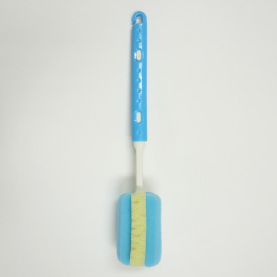 Dụng cụ cọ rửa bình nước, chai lọ cán dài Kokubo - Made in Japan